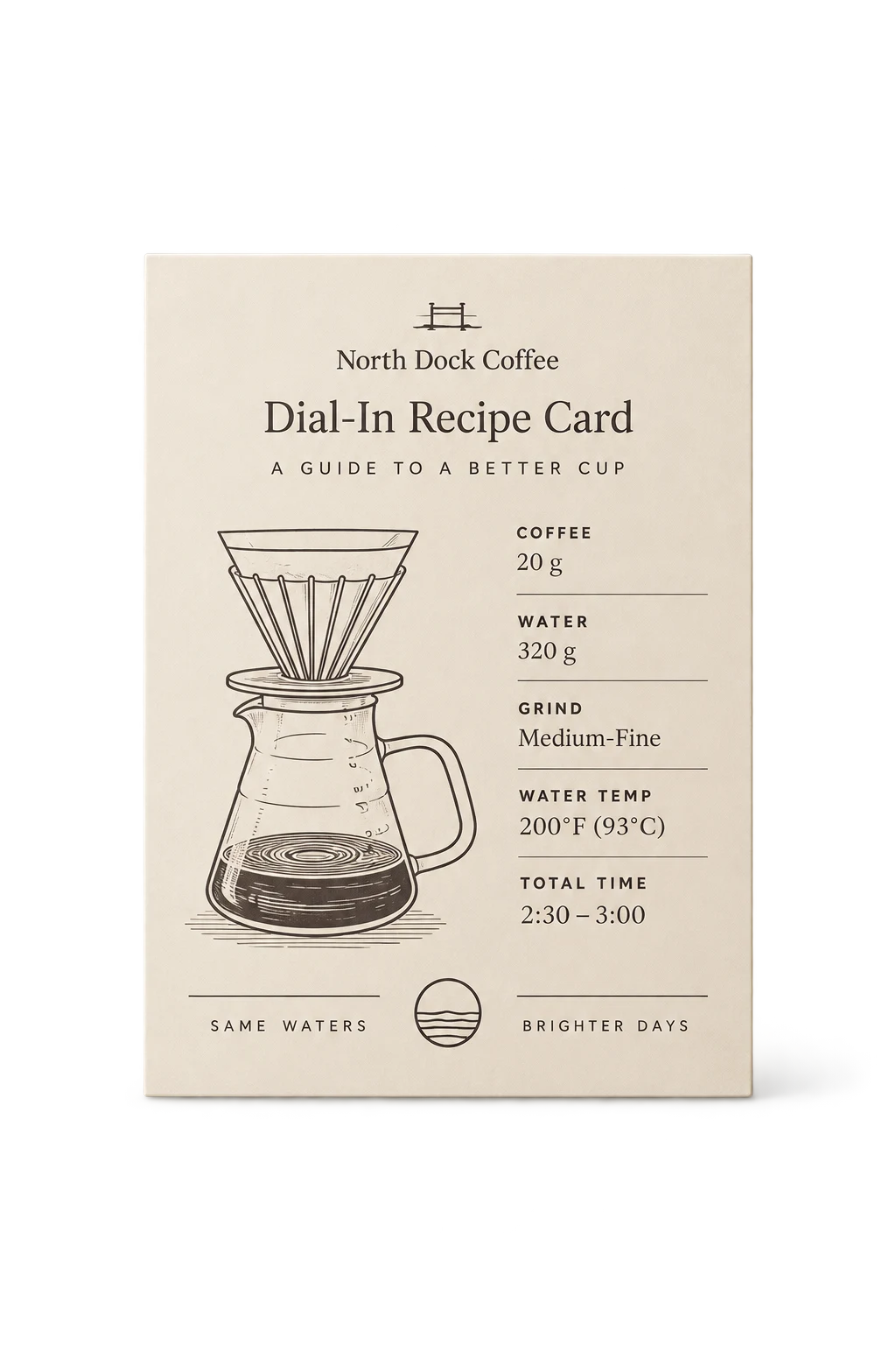 Dial-In Recipe Card