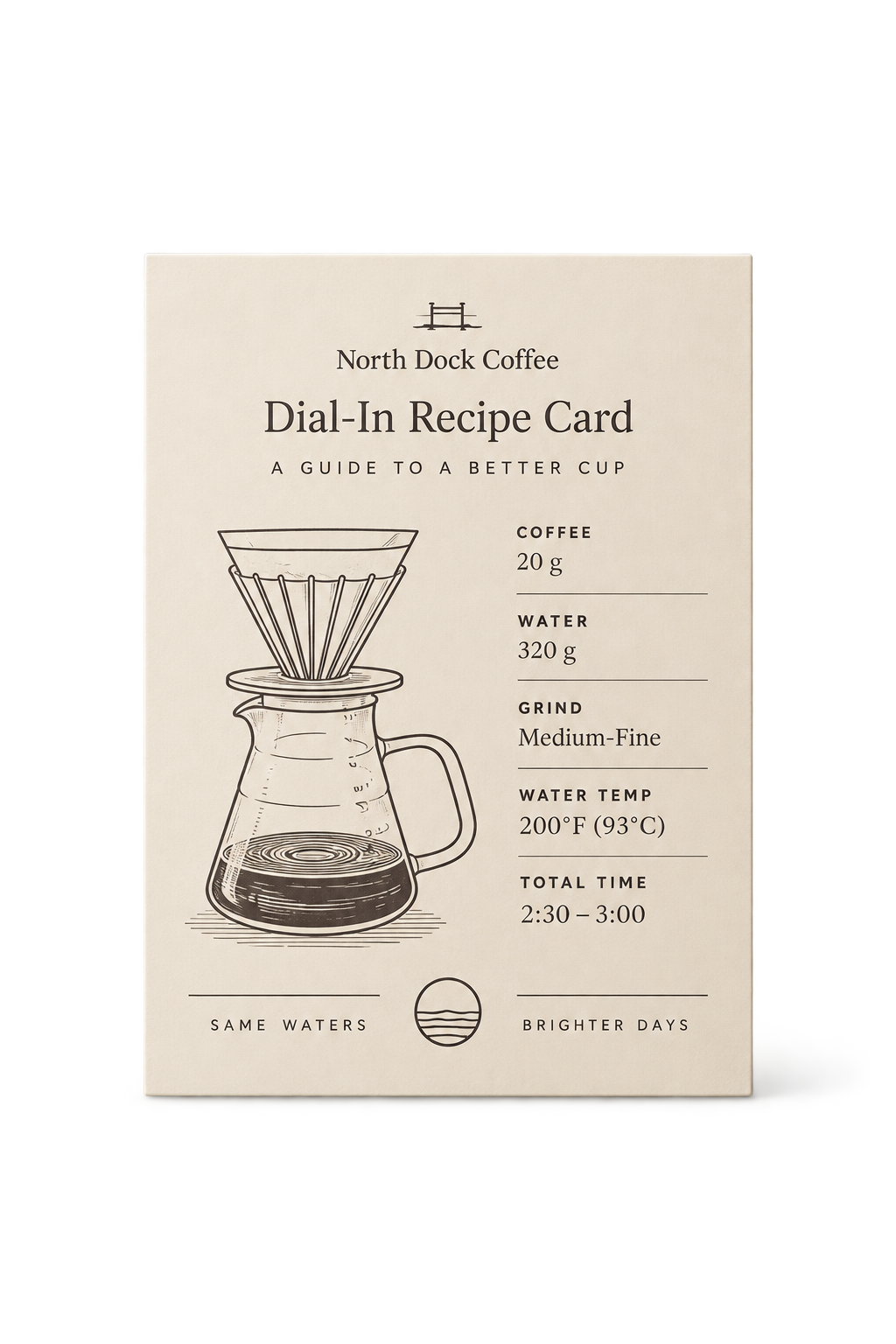 Dial-In Recipe Card