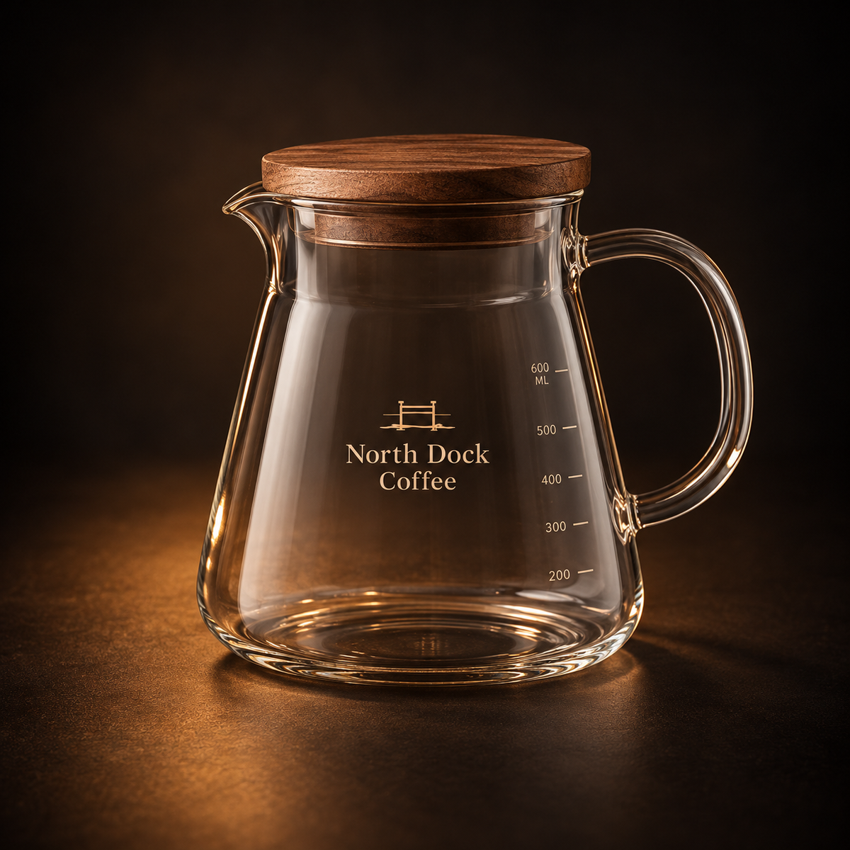 Glass Coffee Server